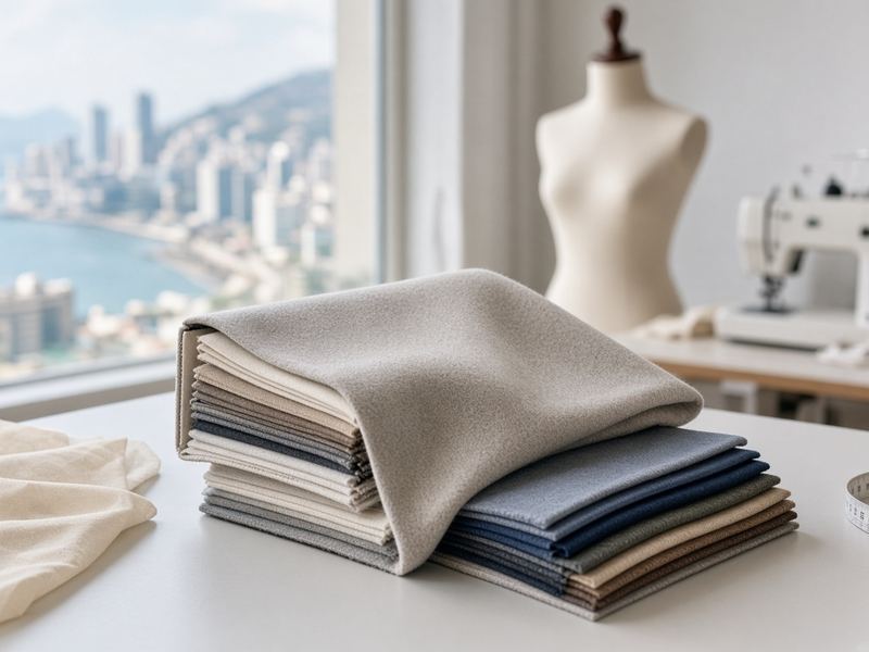 Fabric sourcing at Serumlane Studio